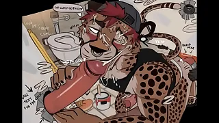 Gay Furry Porn Compilation (Bathroom Nab Edition)