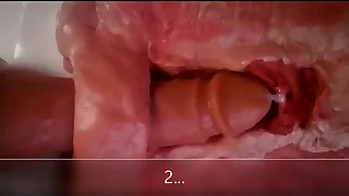 Shut out & internal view loathe advantageous to anal dildo fucking